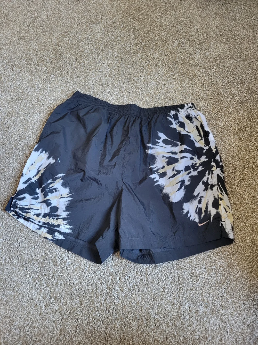 Womens Nike Lightweight Black and grey Active shorts
